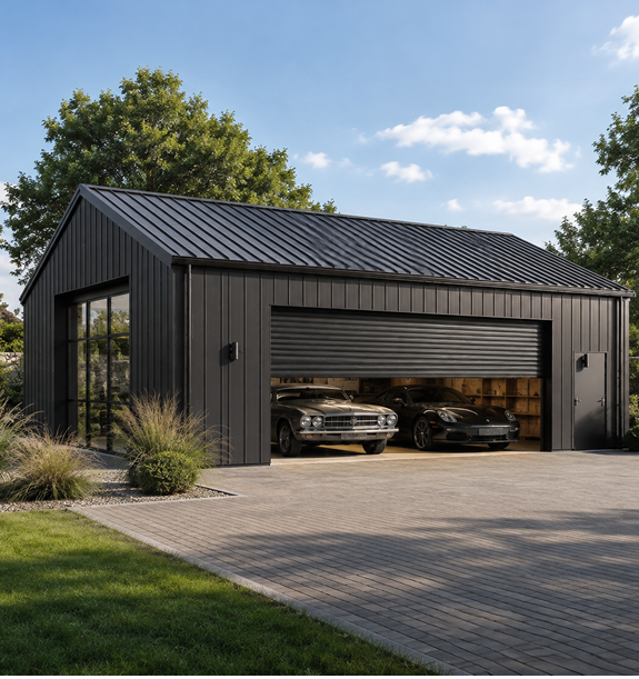 The Gable bespoke car garage